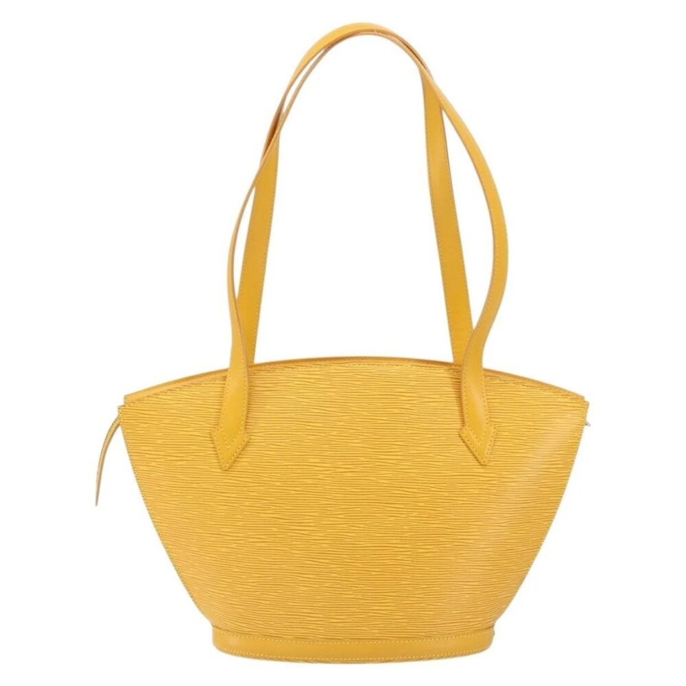 LOUIS VUITTON Epi Saint Jacques Poignees Long Bag Yellow - Picture 2 of 16